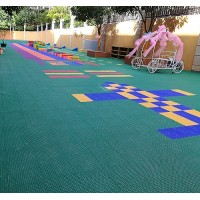 Interlock PP Flooring for outdoor basketball court flooring temporary sports flooring sport court