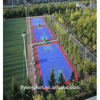 Outdoor interlocking flooring Tennis Court Flooring