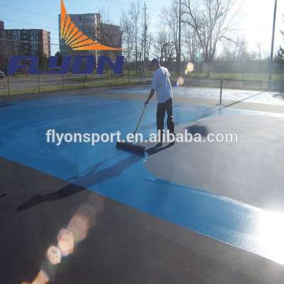 Tartan Silicone PU Tennis court basketball indoor outdoor sport court